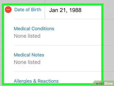 Image titled Set Up Your Medical ID in Apple Health Step 6