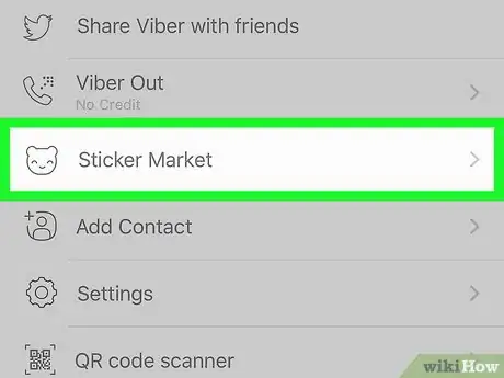 Image titled Delete Stickers on Viber on iPhone or iPad Step 3