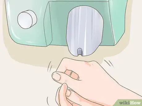 Image titled Dry Your Hands in a Public Bathroom Step 3