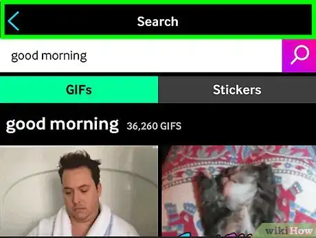 Image titled Share Gifs with GIPHY World on iPhone or iPad Step 3