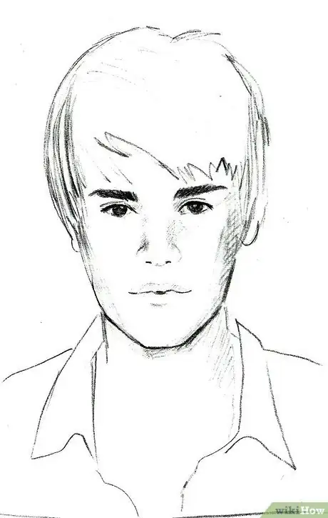Image titled Draw Justin Bieber Step 7