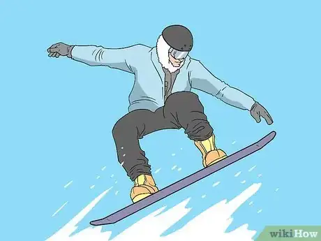 Image titled Do a Frontside 360 on a Snowboard Step 2