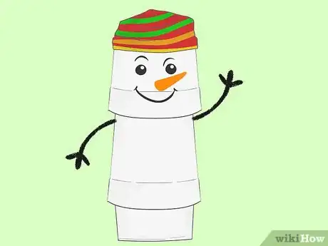 Image titled Make Foam Cup Snowmen Step 11