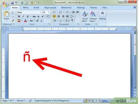Image titled Write in Spanish on Microsoft Word Step 9