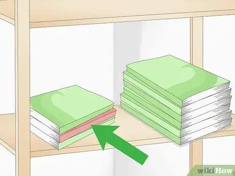 Image titled Decorate Open Shelves Step 2