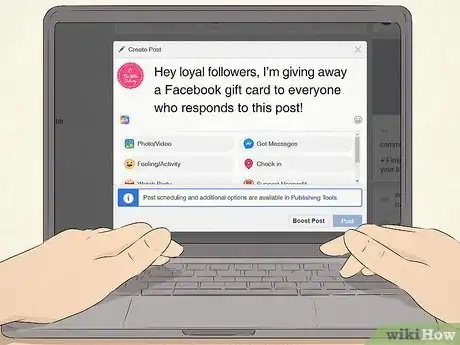 Image titled Grow a Facebook Page Fast Step 5