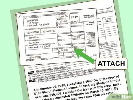 Image titled File a Corrected 1099‐Div Step 11