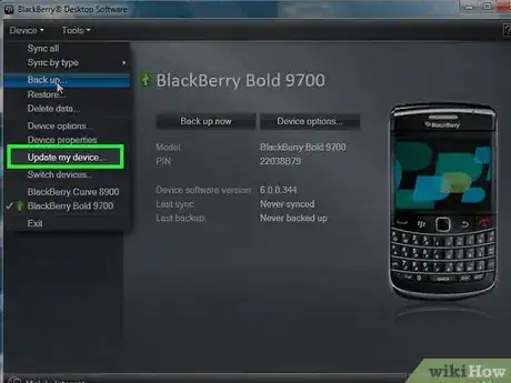 Image titled Update Blackberry Software Step 13