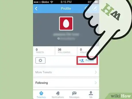 Image titled Get Push Notifications for a Users Tweets on Twitter for iPhone Step 7