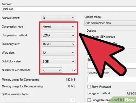 Image titled Use 7Zip to Create Self Extracting excutables Step 4