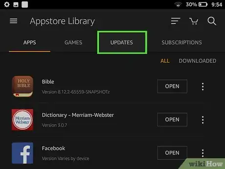 Image titled Update Apps on the Kindle Fire Step 5