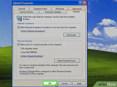 Image titled Use the Remote Desktop Connection in XP Step 5