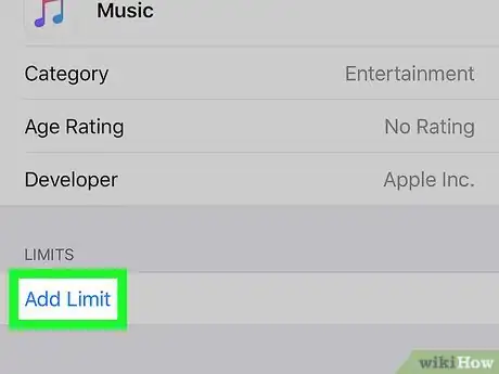 Image titled Set Screen Time Limits for Apps on iPhone or iPad Step 5