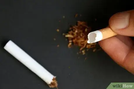 Image titled Removing tobacco from filter end Step 2