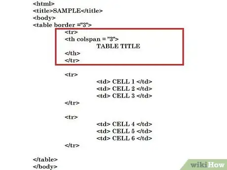 Image titled Add a Table Into HTML File Step 10