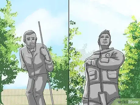 Image titled Be a Living Statue Step 1