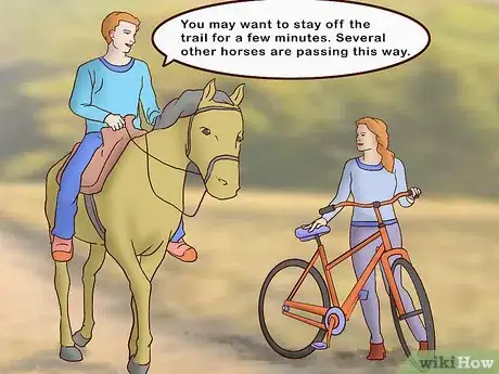 Image titled Yield to a Horse on a Multi Use Trail Step 15