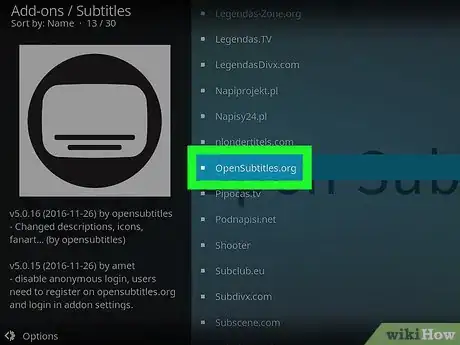 Image titled Install Add‐Ons on Kodi on Android Step 7
