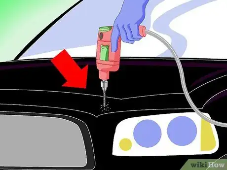 Image titled Drill Hood Pins Step 6