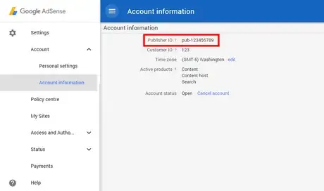 Image titled Find Your AdSense Publisher ID.png