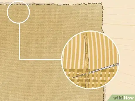 Image titled Cut Burlap Step 4
