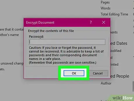 Image titled Protect a Document Step 6