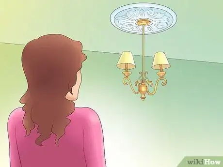 Image titled Put Up a Ceiling Rose Step 12