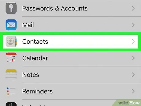 Image titled Show Last Names Only for Contacts on an iPhone Step 2