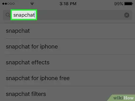 Image titled Download Snapchat on an iPhone Step 4