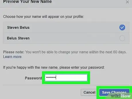 Image titled Change Your Name on Facebook Step 19