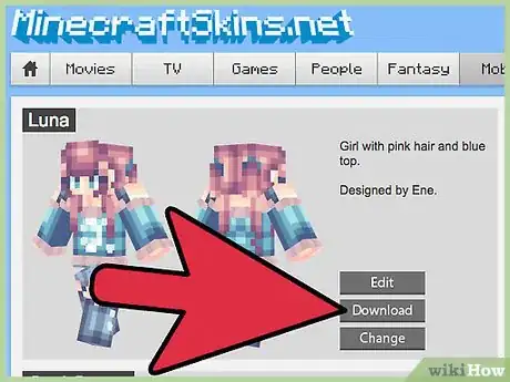 Image titled Upload a Mineshafter Skin Step 3