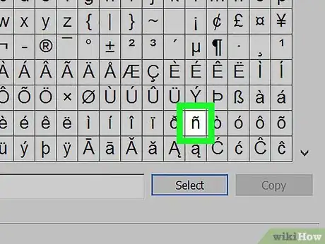 Image titled Type an Enye on PC or Mac Step 4