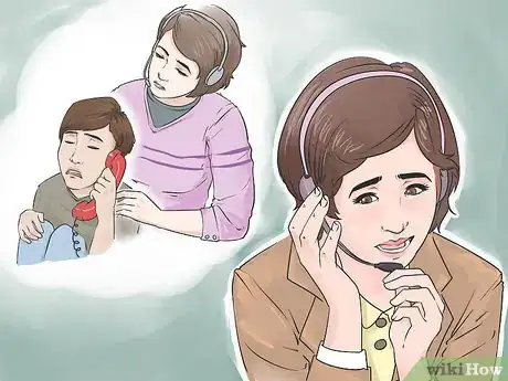 Image titled Work on a Suicide Hotline Step 8