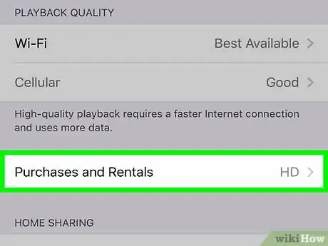 Image titled Change Playback Quality for the TV App on an iPhone Step 9