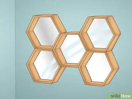 Image titled Decorate Hexagon Shelves Step 4