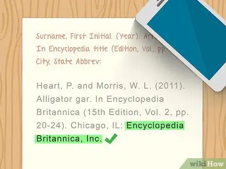 Image titled Cite an Encyclopedia in APA Step 10