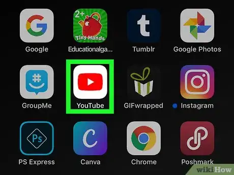 Image titled Post a YouTube Video on Snapchat on iPhone or iPad Step 1