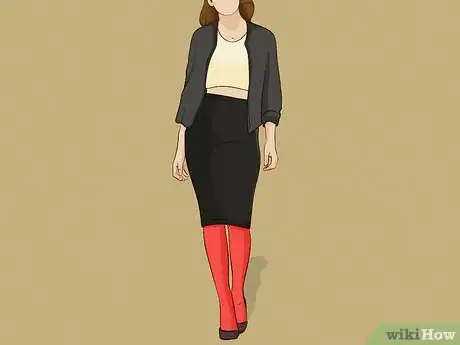 Image titled Wear Red Tights Step 6
