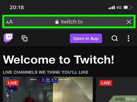 Image titled Change Your Name on Twitch Mobile Step 1