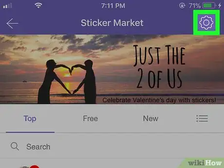 Image titled Delete Stickers on Viber on iPhone or iPad Step 4