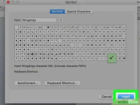 Image titled Add a Check Mark to a Word Document Step 13