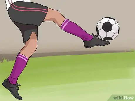 Image titled Half Volley a Soccer Ball Step 14