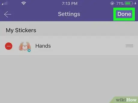 Image titled Delete Stickers on Viber on iPhone or iPad Step 8