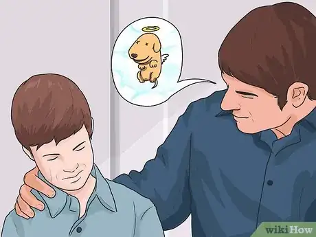 Image titled Help Your Child When a Pet Dies Step 2