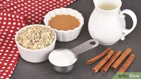 Image titled Make Peanut Butter and Banana Overnight Oats Step 1