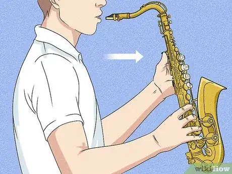 Image titled Change Instruments from Bb Clarinet to Soprano Saxophone Step 4