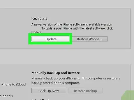 Image titled Update an iPhone Through iTunes Step 6