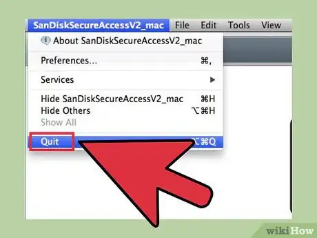 Image titled Protect Files in a Sandisk USB Flash Drive with Sandisk Secureaccess on Mac Step 13