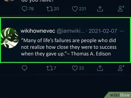 Image titled Share a Tweet on an Instagram Story Step 2