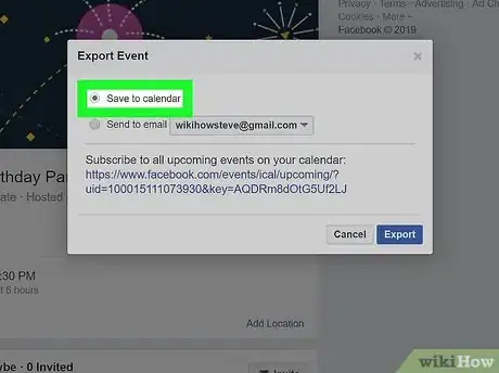 Image titled Add Facebook Events to Google Calendar Step 21
